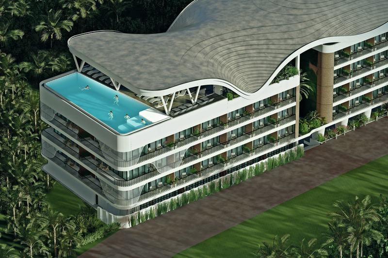 Anta Residence: корпус и бассейн сверху
