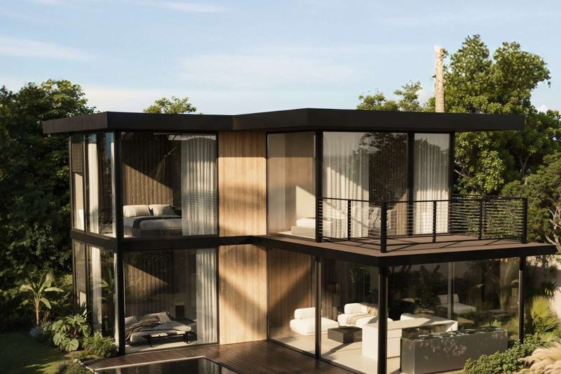 Dreamland Villas · 2BR: рендер двухэтажной виллы