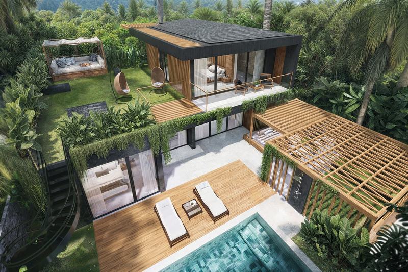 EVERY Bali: вилла среди зелени с воздуха