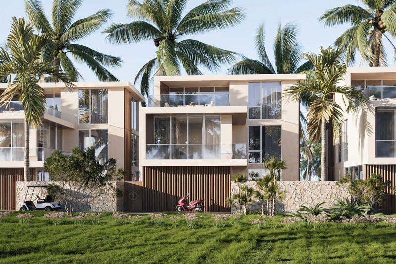Seseh Sands · Вилла 3BR: виллы с террасами среди пальм
