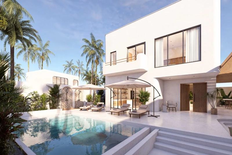 Uluwatu Art Villas: вилла 2BR, бассейн и фасад